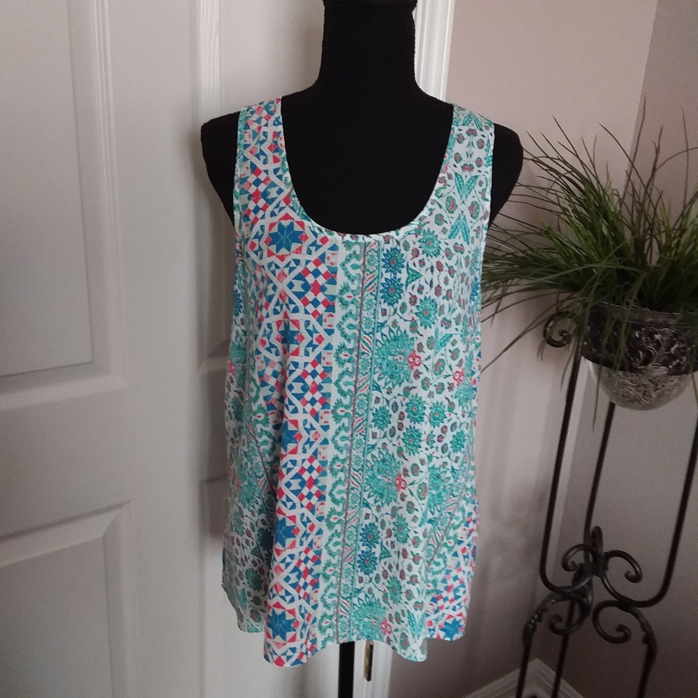 Signature Studio Ladies Sleeveless Tunic Top